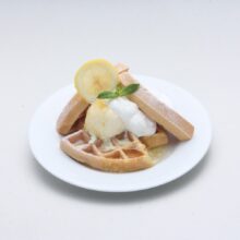 カフェ・プロスペール　期間限定 レモンワッフル