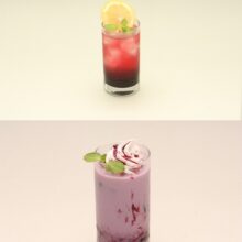 カフェ・プロスペール　季節限定 カシスドリンク